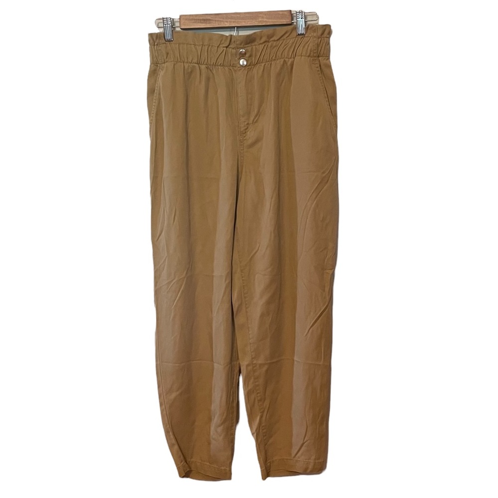 Loft Paperbag Pants Camel Brown size medium